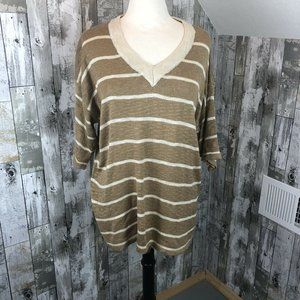 Hyped Unicorn womens sweater m/l striped